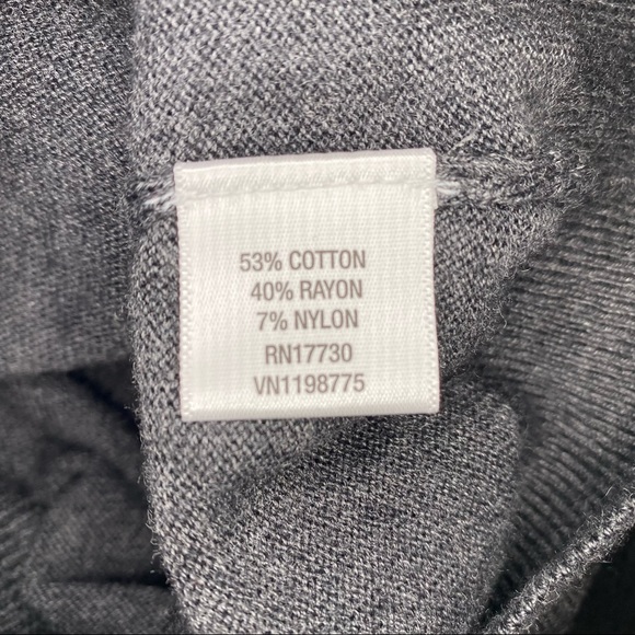 Dark Gray Merona Cardigan with Sequin Shoulder Detail, XXL - Picture 5 of 6